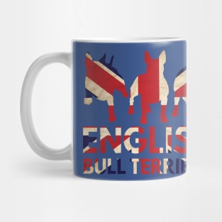 English Bull Terriers Union Jack Mug